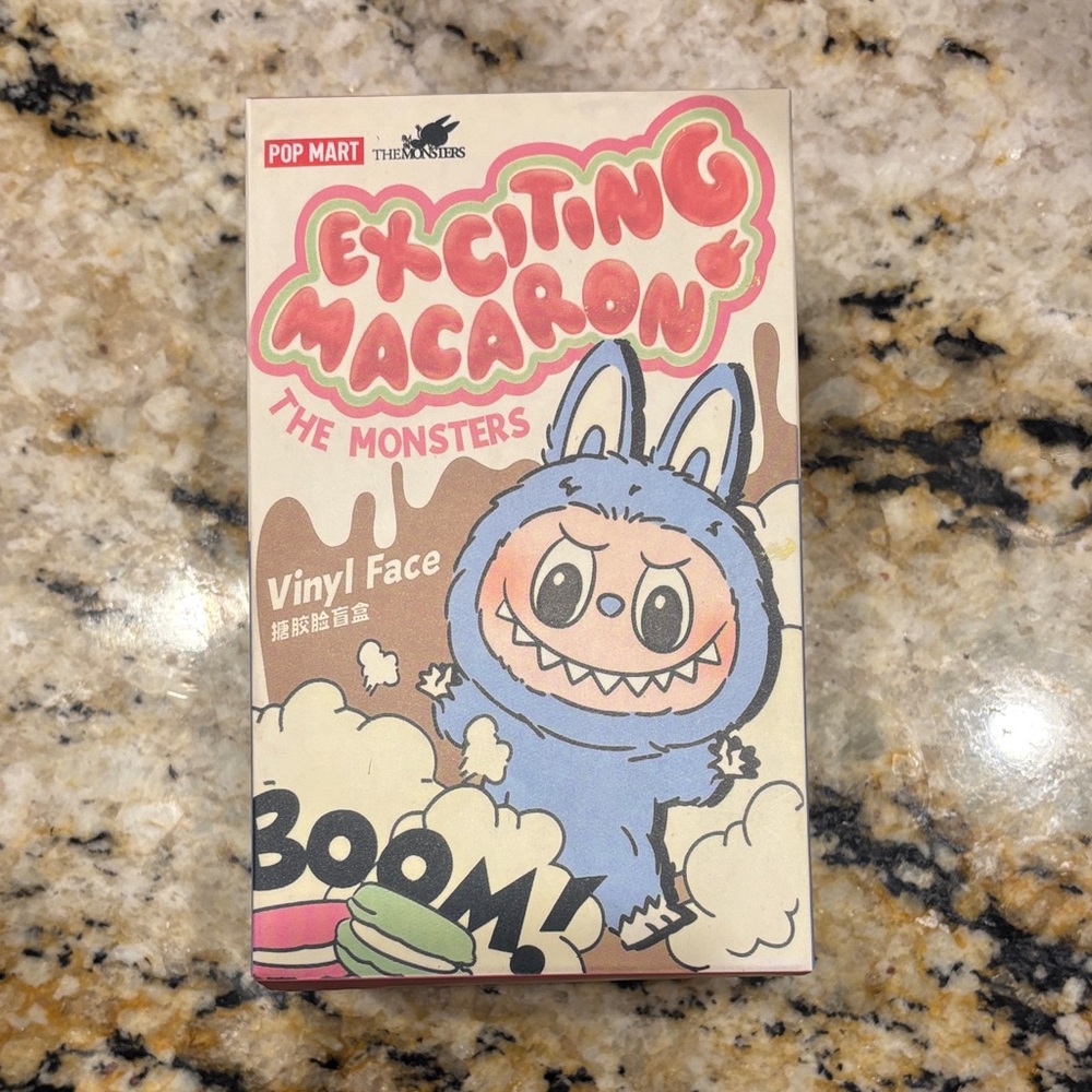 POP MART Labubu Exciting Macaron The Monsters Blind Box